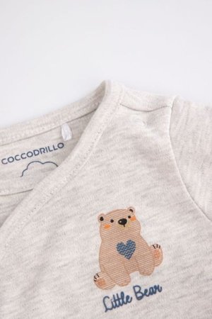 COCCODRILLO liivakurvits FOREST FRIENDS BOY NEWBORN, hall, ZC5112603FBN-019-074, 74 cm 