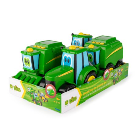 JOHN DEERE sõiduk Johnny and Corey Lights & Sounds, assortii, 37910A 