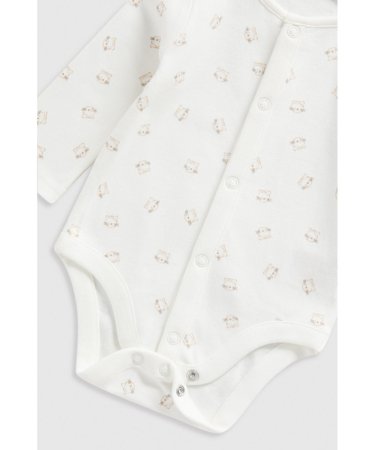 MOTHERCARE pikkade varrukatega beež särk 3 tk., IF190 