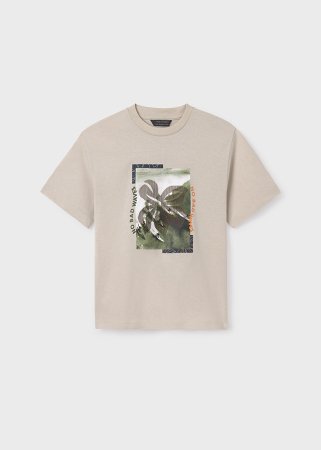 MAYORAL lühikeste varrukatega t-särk 7E, oat, 6041-70 