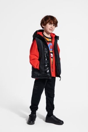 COCCODRILLO püksid DRAGONS BOY JUNIOR, must, WC5120101DBJ-021-164, 164 cm 
