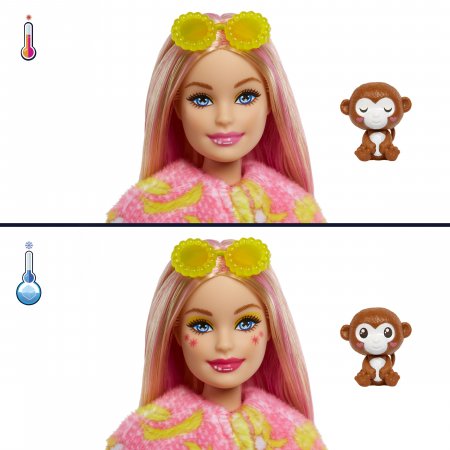 BARBIE Cutie Reveal Džungli seeria nukk - ahv, HKR01 HKR01