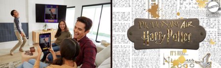 MATTEL GAMES mäng Pictionary Air Harry Potter (EN), HDC59 HDC59