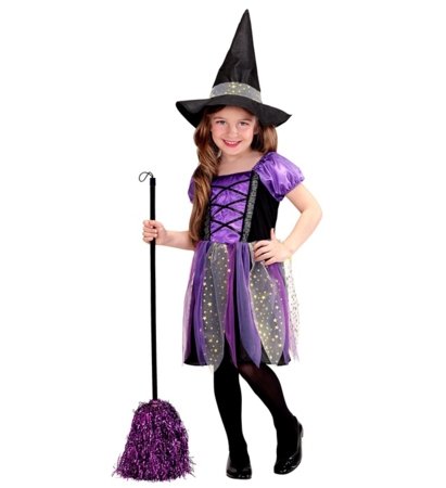 WIDMANN halloween kostüüm Nõid, suurus (116 cm / 4-5 aastat), 00265 