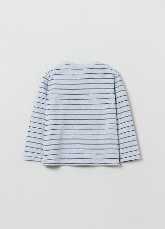 OVS BOY9-36M T-SHIRT L/S 2M 30-36 GREY 001819339 001819339