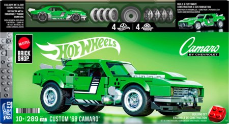 HOT WHEELS Mattel Brick Shop Camaro, JFT16 