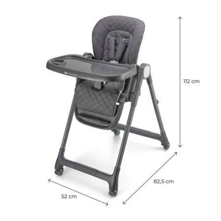 KINDERKRAFT söögitool TULO, hall, KHTULO00GRY0000 