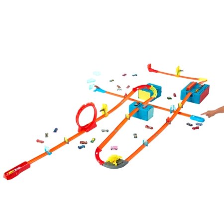 HOT WHEELS Track Builder leegitsev surmasõlmerada, HMC04 HMC04