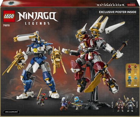71870 LEGO® NINJAGO® Kaksik-Titaan-robotid 