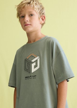 MAYORAL lühikeste varrukatega t-särk +lühikesed püksid, bayleaf, 6.690-43, 140 cm 