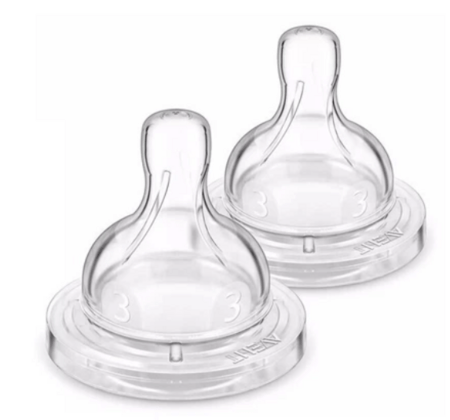 PHILIPS AVENT 8417 toitmislutt Anti Colic, 3k+, 3 ava, keskm.vooga, 2tk SCY763/02 SCY763/02