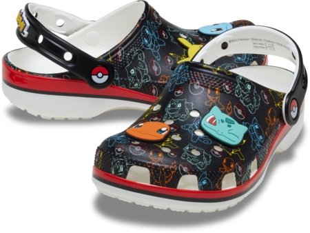 CROCS kroksid POKEMON PRINT värvilised, 211345-90H 27 suurus 