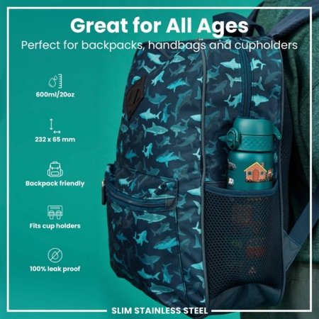 ION8 roostevabast terasest veepudel, Automobiles, 600 ml., I8SS600PAAUTO 