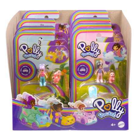 POLLY POCKET sõidukikomplektid, HKV55 HKV55