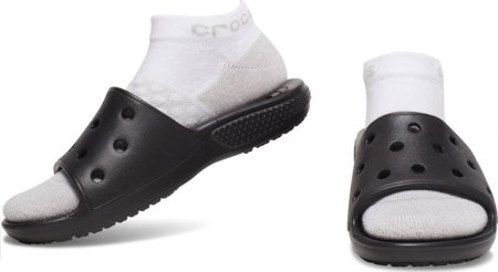 CROCS sokid, valged, 207799-100 S suurus 