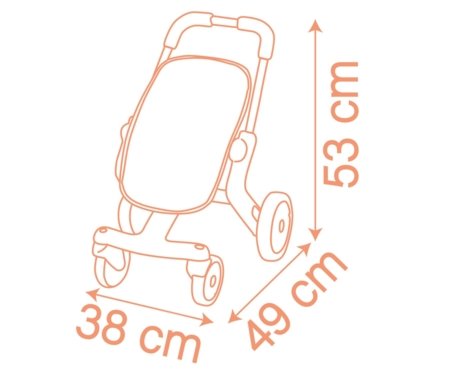 SMOBY nuku kergkäru, 7600251224 