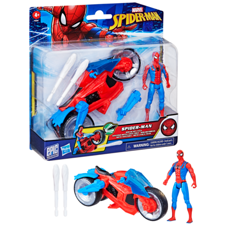 SPIDER-MAN 4in1 sõiduk ja figuur, F68995L2 