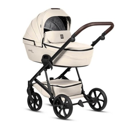 TUTIS universaalne käru VIVA 6+ LEATHER 2/1, Vanilla, 1612086 