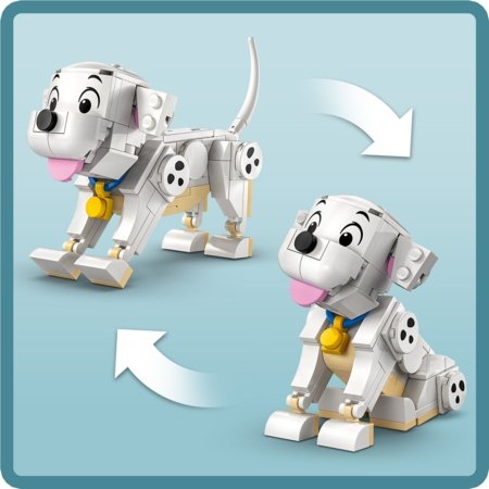 43271 LEGO® Disney™ Specials Lucky ja Penny 101 dalmaatsia koera kutsikat 