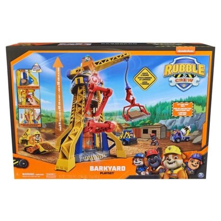 RUBBLE & CREW kraana komplekt kineetilise liivaga Bark Yard, 6067494 