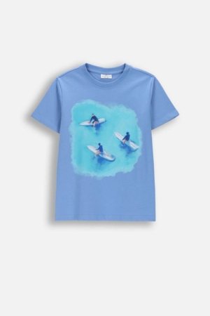 COCCODRILLO lühikeste varrukatega t-särk, sinised, WC6143214VBB-014-158, 158 suurus 