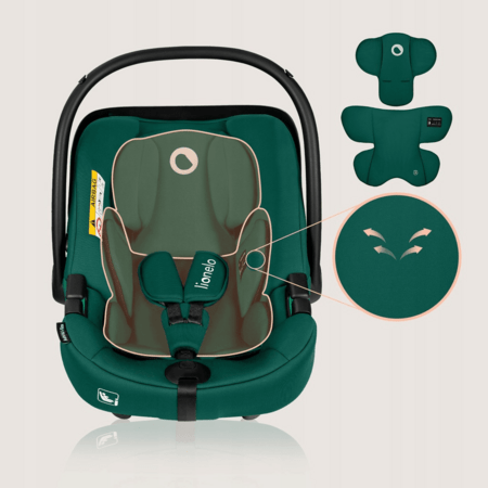 LIONELO turvahäll ASTRID I-SIZE, 40-87 cm., Green forest 
