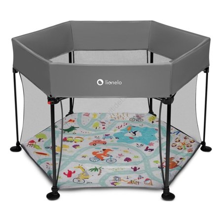 LIONELO maneež ROEL PLUS, 65x85 cm., Grey multicolor 