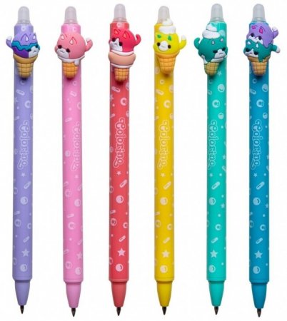 COLORINO Mehaanilised kustutatavad pliiatsid Candy Cats assortii, 53992PTR 53992PTR