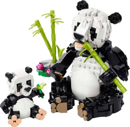 31165 LEGO® Creator Metsloomad: panda perekond 