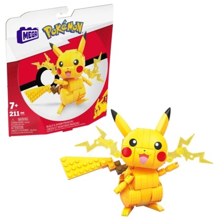 MEGA CONSTRUX POKEMON Pikachu ehituskomplekt GMD31