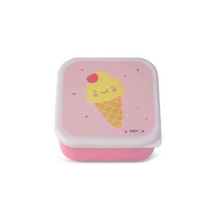 SARO toidukarbid, 3 tk., Pink, 70006 