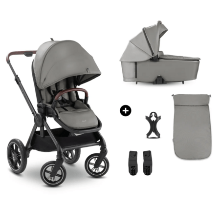 HAUCK universaalne käru COMFORT N CARE AIR SET, Dark grey, 165560 