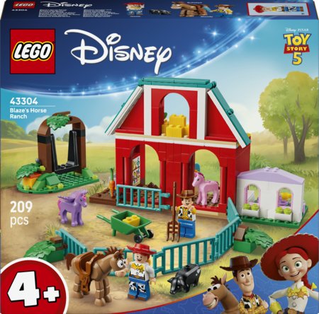43304 LEGO® ǀ Disney ja Pixar Toy Story 5 Blaze'i hobuserantšo 
