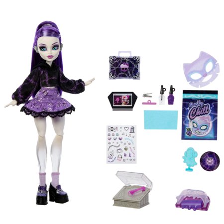 MONSTER HIGH SELF-SCARE SECRETS Spectra Vondergeisti nukk, JHK46 