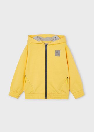 MAYORAL kapuutsiga tõmblukuga pusa 5H, kollane, 3491-57 