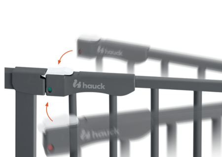 HAUCK turvavärav CLEAR STEP AUTOCLOSE 2, Black, 597484 