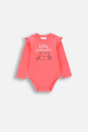 COCCODRILLO body HEARTS GIRL NEWBORN, roosa, ZC4112101HGN-007-086, 86 cm 