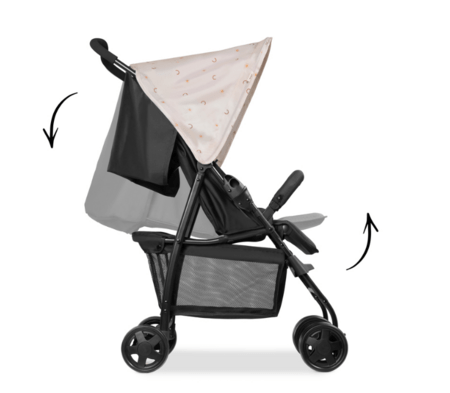 HAUCK käru SPORT, Pooh Rainbow/Beige, 171547 