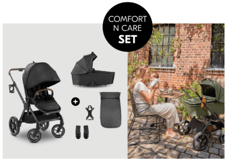 HAUCK universaalne käru COMFORT N CARE SET, Black, 165539 