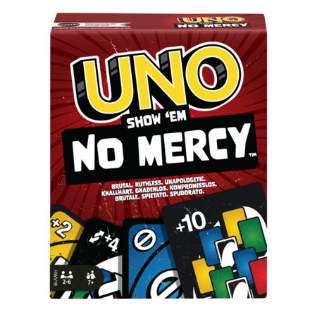 MATTEL GAMES UNO kaardid No Mercy, HWV18 