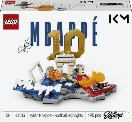 43013 LEGO® Editions Kylian Mbappé – jalgpalli parimad hetked 