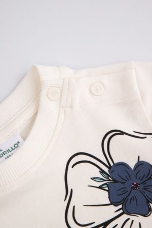 COCCODRILLO pikkade varrukatega t-särk, beež, suurus 