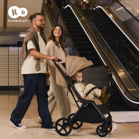 KINDERKRAFT jalutuskäru LOOM, beige, KSLOOM00BEG0000 
