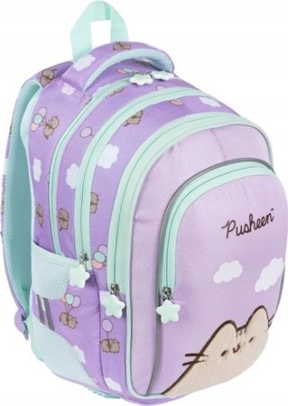 PUSHEEN laste seljakott, 4 sahtliga, lilla, TO-PLS-2681-XXX-PUSH-PC 