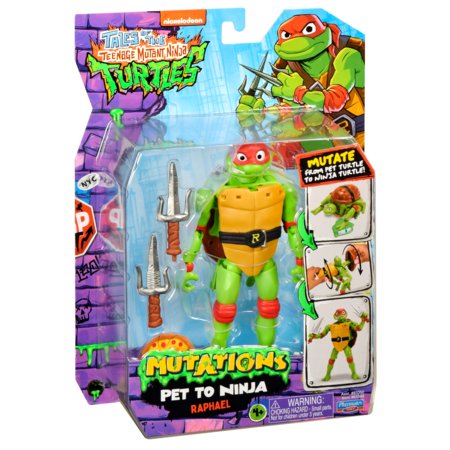 TMNT figuur MUTATIONS PET TO NINJA RAPHAEL, 83364 