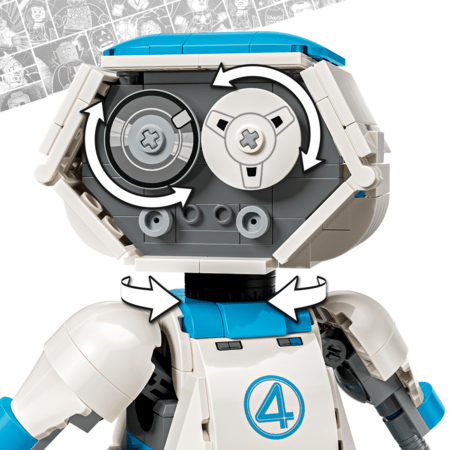 76339 LEGO® ǀ Marvel Fantastiline nelik H.E.R.B.I.E. 