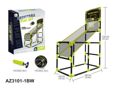 AJ SPORTZ korvpallikomplekt, AZ3101-1BK 