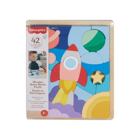 FISHER PRICE puidust kosmosepusle, HXY42 