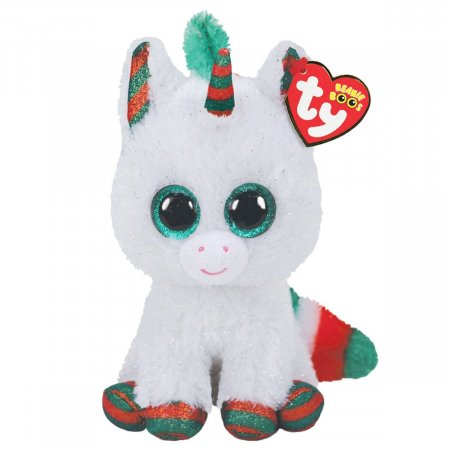 TY Beanie Boos jõulu ükssarvik Snowfall 15,5cm, TY36238 