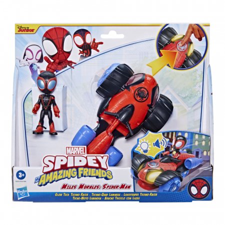 SPIDERMAN sõiduk Glow Tech, assortii, F42525L0 F42525L0